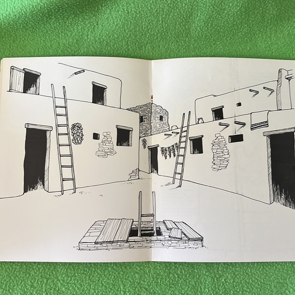 Kachi A Hopi Girl Paper Doll Book To Read, Color and Cut by Jan Mike - Picture 10 of 12